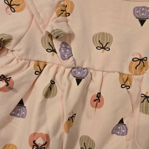 Rabbit bear pumpkin bow 2 pc set 12m - Picture 3 of 5